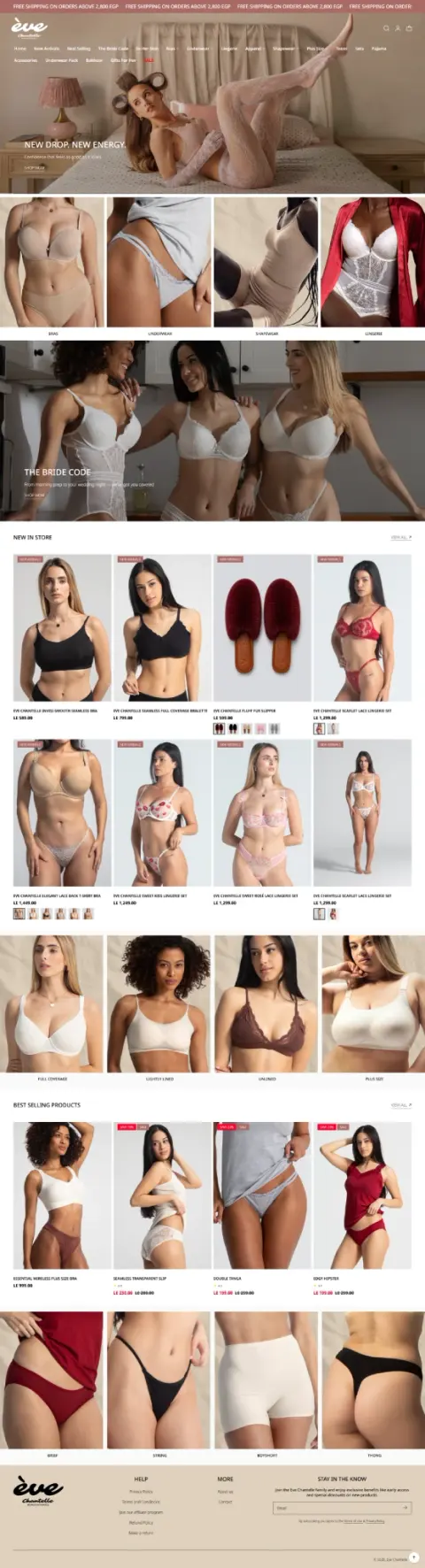 Eve Chantelle website