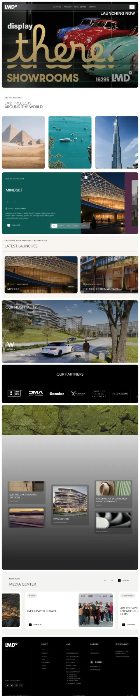 LMD Egypt website