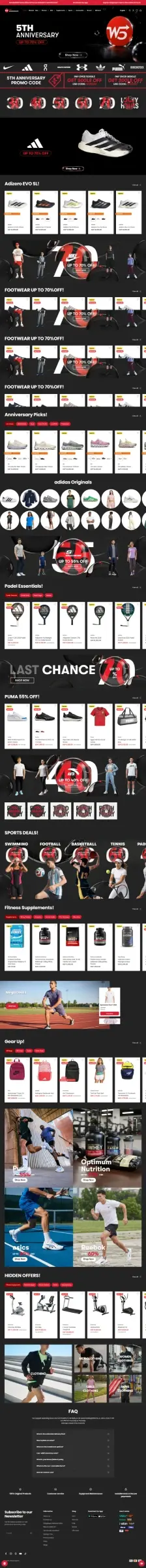Wayup Sports website
